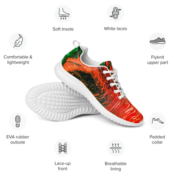 Men’s athletic shoes Qvacky Model 158F - Image 3