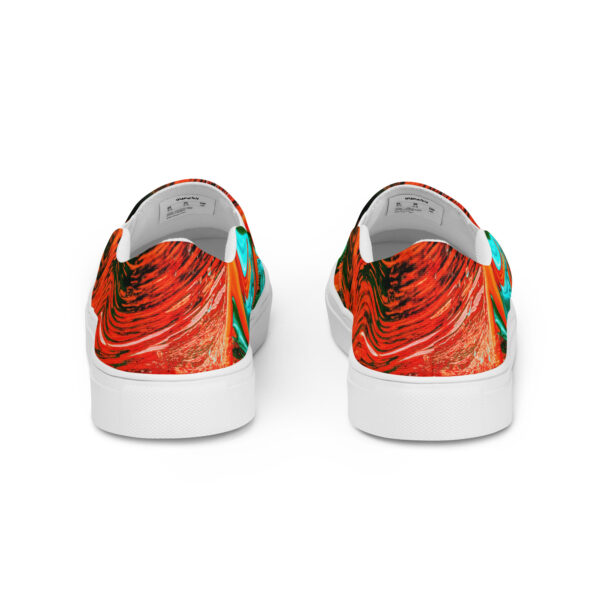 Men’s slip-on canvas shoes Qvacky Model 158F - Image 12