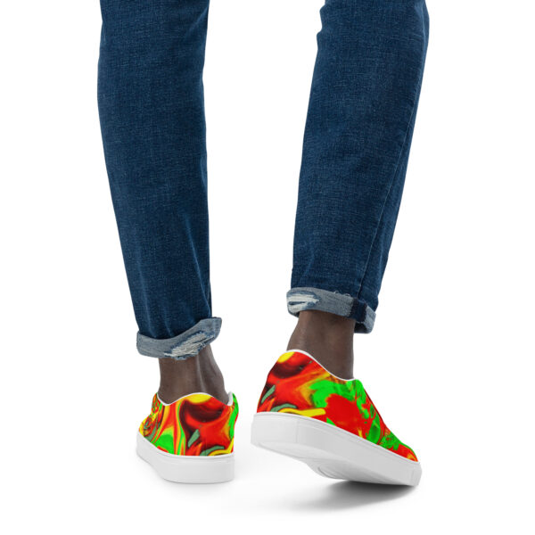 Men’s slip-on canvas shoes Qvacky Model 273F - Image 14