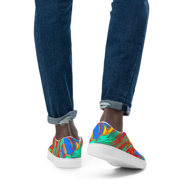Men’s slip-on canvas shoes Qvacky Model 279F - Image 13