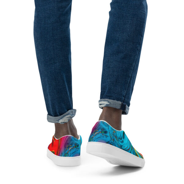 Men’s slip-on canvas shoes Qvacky Model 402F - Image 14