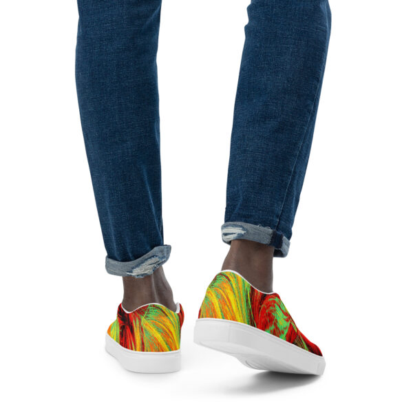 Men’s slip-on canvas shoes Qvacky Model 48F - Image 8