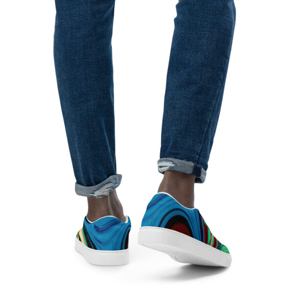 Men’s slip-on canvas shoes Qvacky Model 483F - Image 7