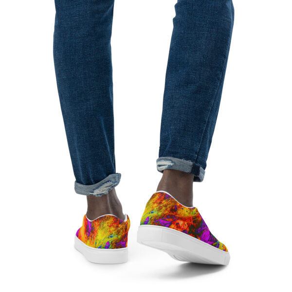 Men’s slip-on canvas shoes Qvacky Model 501F - Image 12