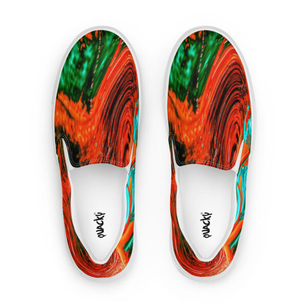 Men’s slip-on canvas shoes Qvacky Model 158F - Image 18