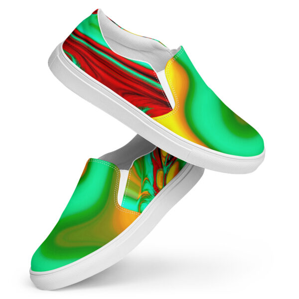 Men’s slip-on canvas shoes Qvacky Model 271F - Image 6