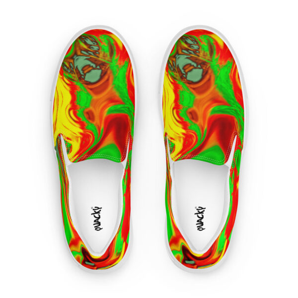 Men’s slip-on canvas shoes Qvacky Model 273F - Image 18