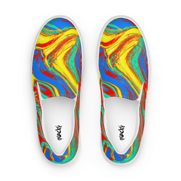 Men’s slip-on canvas shoes Qvacky Model 279F - Image 14
