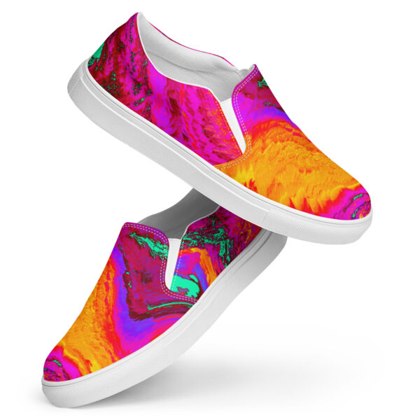 Men’s slip-on canvas shoes Qvacky Model 311F - Image 3