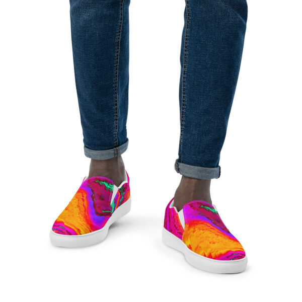 Men’s slip-on canvas shoes Qvacky Model 311F - Image 10