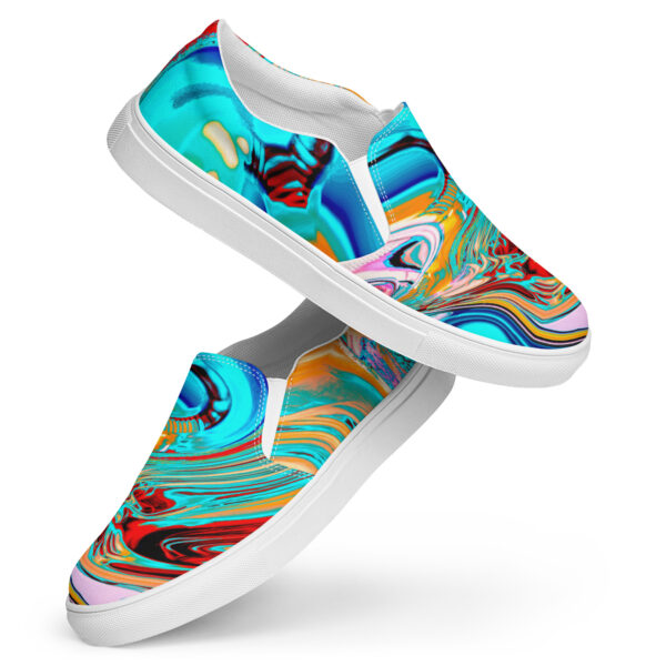 Men’s slip-on canvas shoes Qvacky Model 316F - Image 7