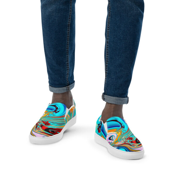 Men’s slip-on canvas shoes Qvacky Model 316F - Image 17