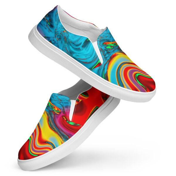 Men’s slip-on canvas shoes Qvacky Model 402F - Image 7