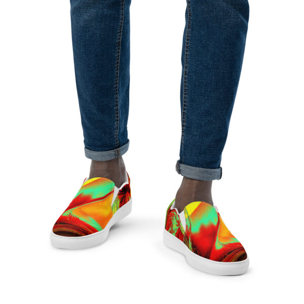 Men’s slip-on canvas shoes Qvacky Model 48F - Image 7