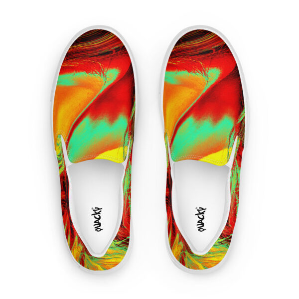 Men’s slip-on canvas shoes Qvacky Model 48F - Image 10
