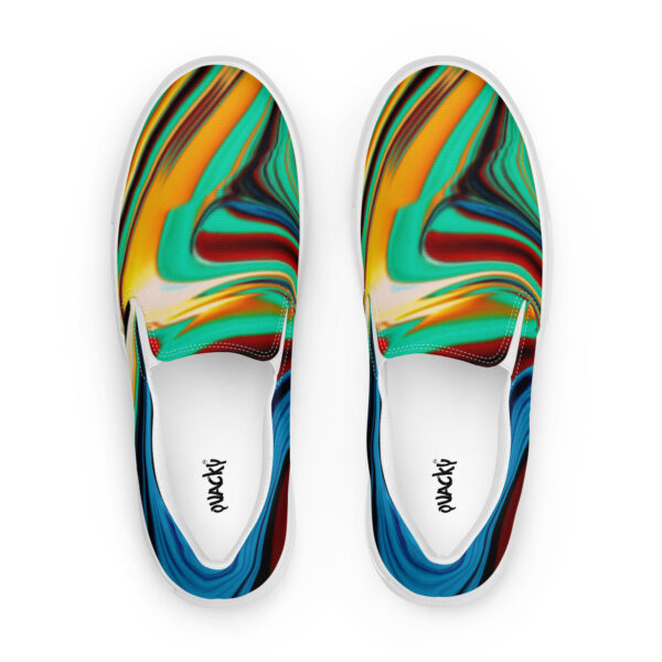 Men’s slip-on canvas shoes Qvacky Model 483F - Image 8