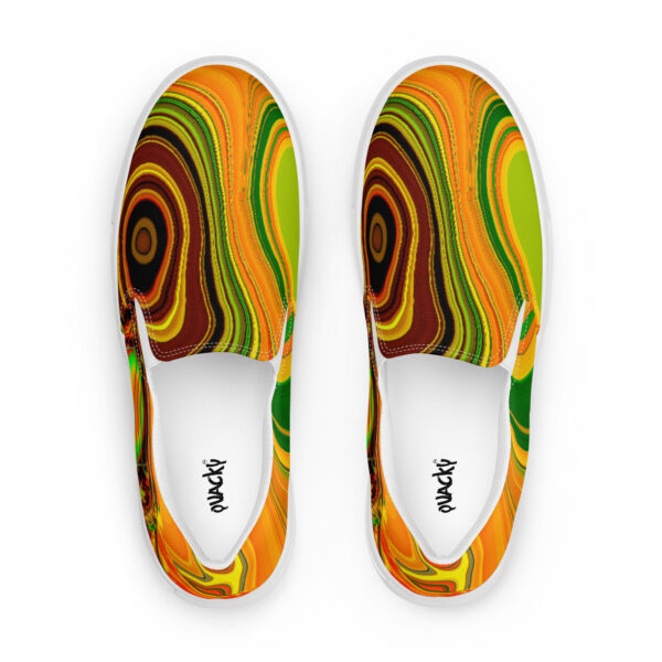 Men’s slip-on canvas shoes Qvacky Model 494F - Image 13