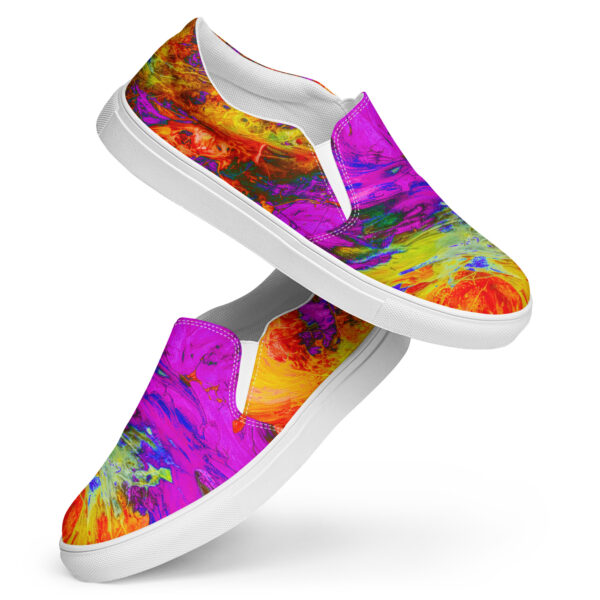 Men’s slip-on canvas shoes Qvacky Model 501F - Image 7
