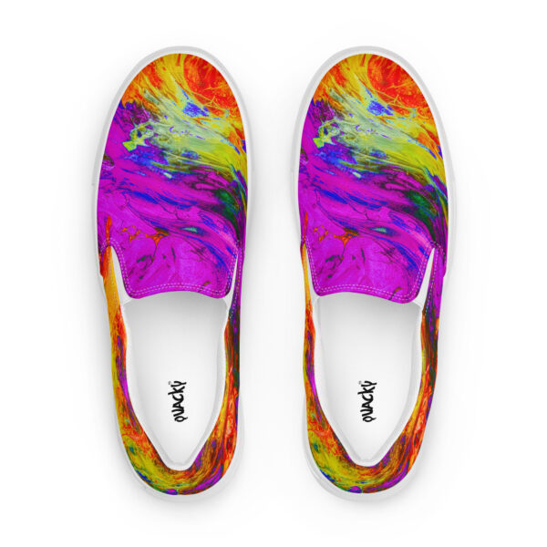 Men’s slip-on canvas shoes Qvacky Model 501F - Image 13