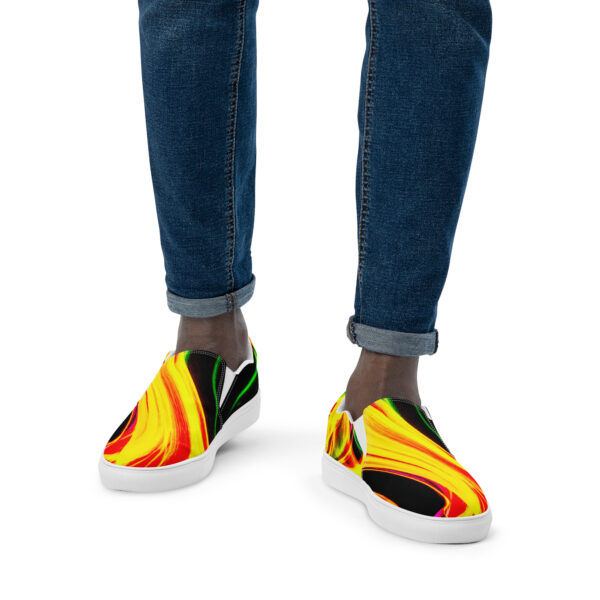 Men’s slip-on canvas shoes Qvacky Model 502F - Image 7