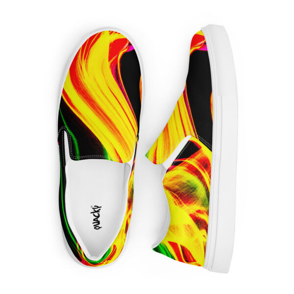 Men’s slip-on canvas shoes Qvacky Model 502F - Image 14