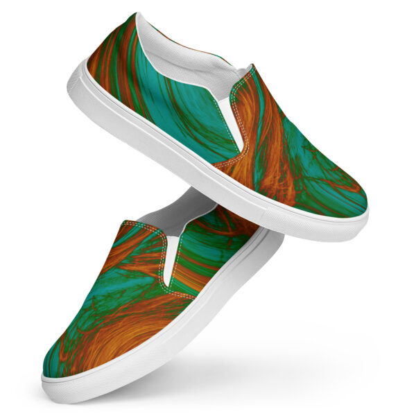 Men’s slip-on canvas shoes Qvacky Model 86F - Image 7