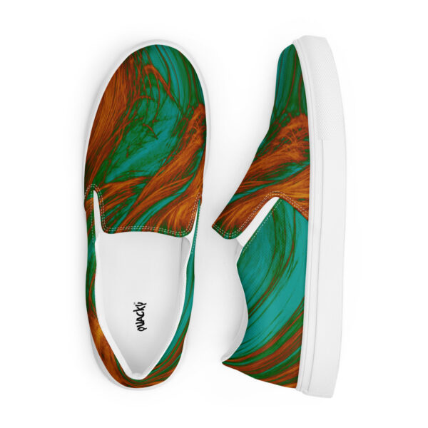 Men’s slip-on canvas shoes Qvacky Model 86F - Image 15