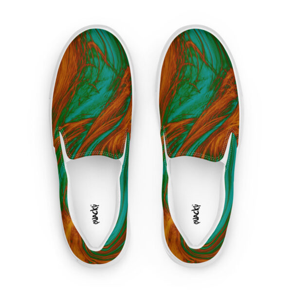 Men’s slip-on canvas shoes Qvacky Model 86F - Image 16