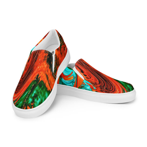 Men’s slip-on canvas shoes Qvacky Model 158F