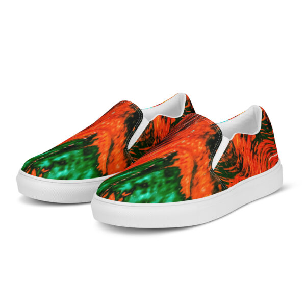 Men’s slip-on canvas shoes Qvacky Model 158F - Image 14