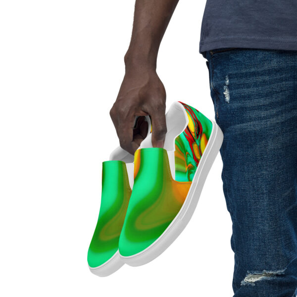 Men’s slip-on canvas shoes Qvacky Model 271F - Image 13