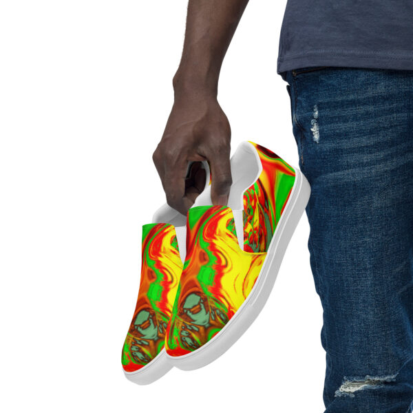 Men’s slip-on canvas shoes Qvacky Model 273F - Image 10