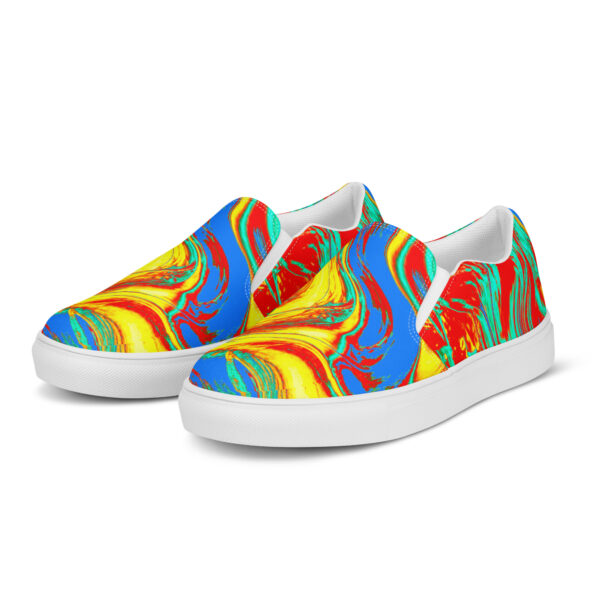 Men’s slip-on canvas shoes Qvacky Model 279F - Image 10