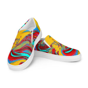 Men’s slip-on canvas shoes Qvacky Model 304F