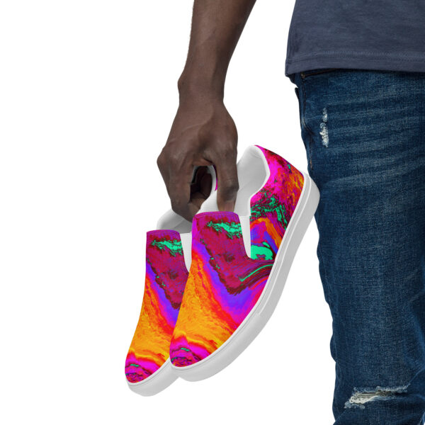 Men’s slip-on canvas shoes Qvacky Model 311F - Image 2