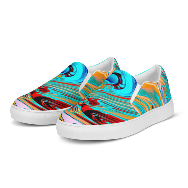 Men’s slip-on canvas shoes Qvacky Model 316F - Image 3