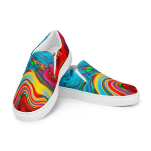 Men’s slip-on canvas shoes Qvacky Model 402F