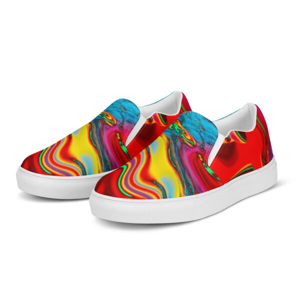 Men’s slip-on canvas shoes Qvacky Model 402F - Image 9