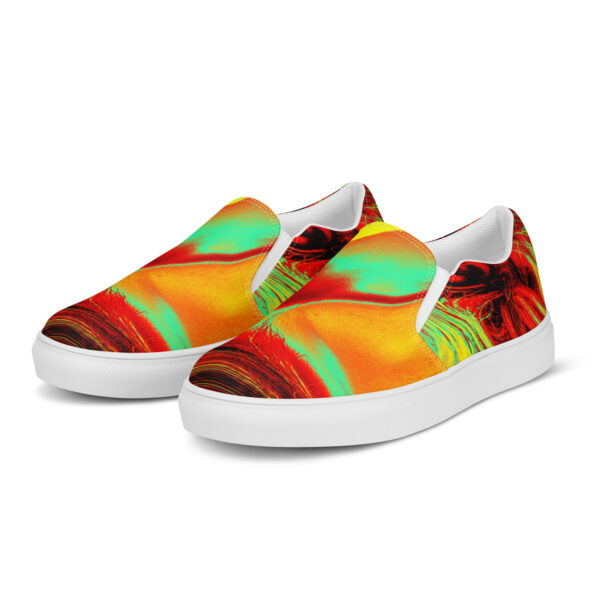 Men’s slip-on canvas shoes Qvacky Model 48F - Image 12