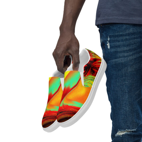 Men’s slip-on canvas shoes Qvacky Model 48F - Image 13
