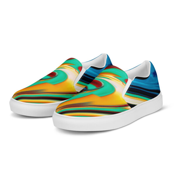 Men’s slip-on canvas shoes Qvacky Model 483F - Image 11