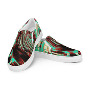 Men’s slip-on canvas shoes Qvacky Model 484F