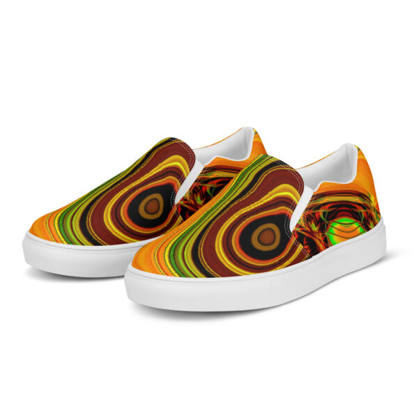 Men’s slip-on canvas shoes Qvacky Model 494F - Image 18