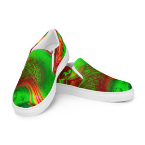 Men’s slip-on canvas shoes Qvacky Model 498F