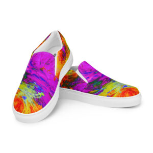 Men’s slip-on canvas shoes Qvacky Model 501F