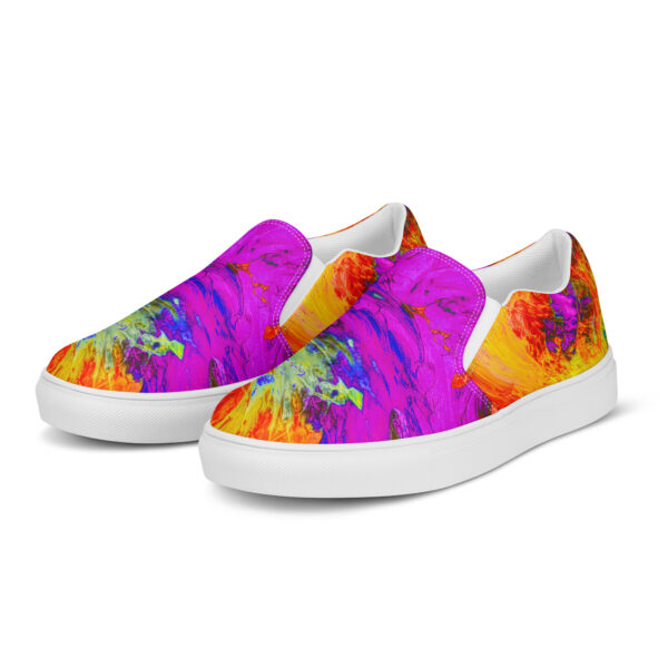 Men’s slip-on canvas shoes Qvacky Model 501F - Image 16