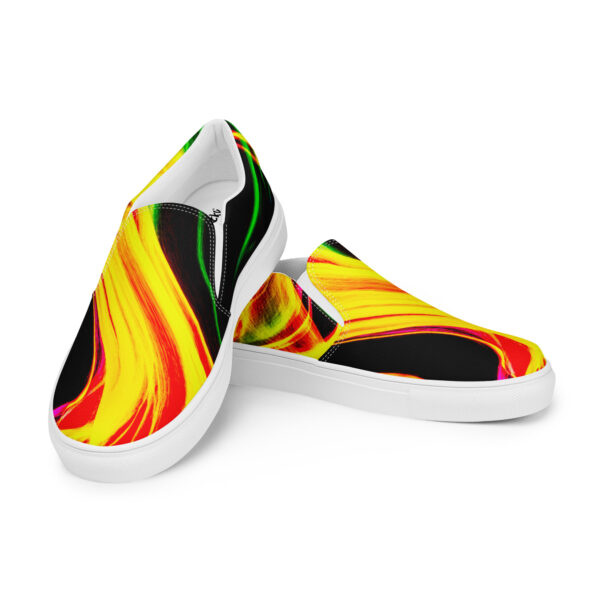 Men’s slip-on canvas shoes Qvacky Model 502F