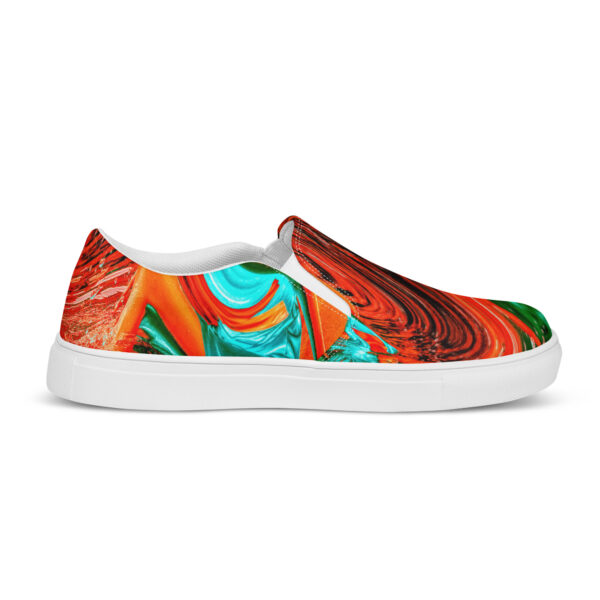 Men’s slip-on canvas shoes Qvacky Model 158F - Image 10
