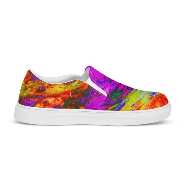 Men’s slip-on canvas shoes Qvacky Model 501F - Image 11
