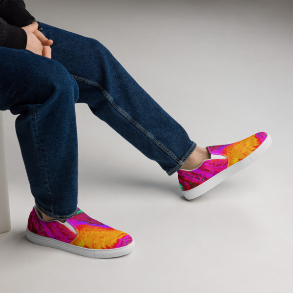 Men’s slip-on canvas shoes Qvacky Model 311F - Image 14